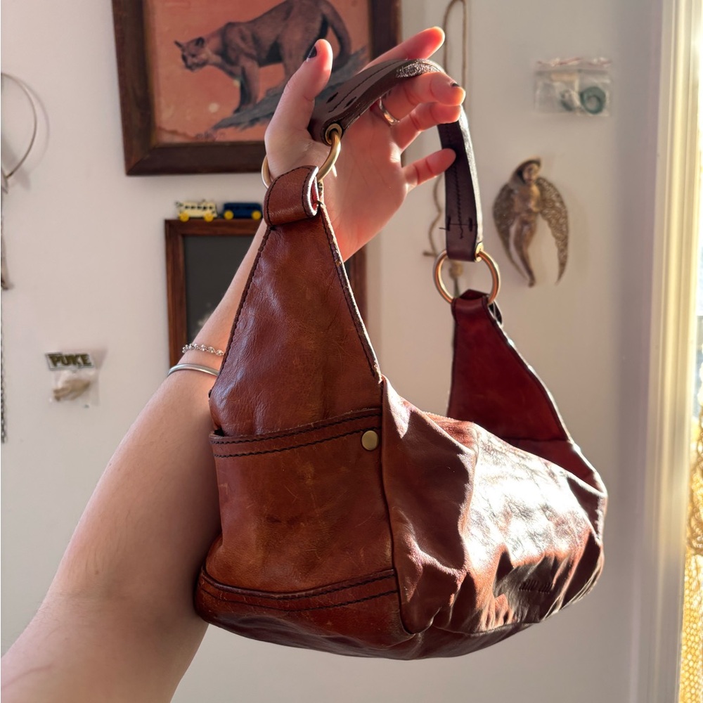 Miu Miu leather handbag